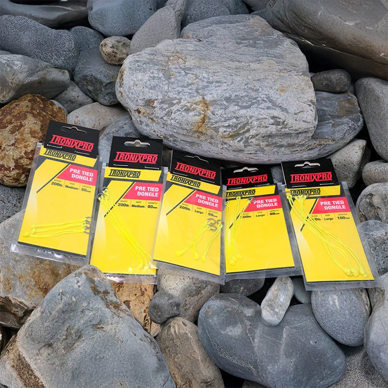 TronixPro Pre-Tied Dongle Rigs Yellow